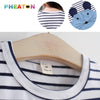 Striped Patchwork Character Long Sleeve