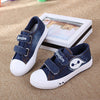 Smile Face Denim Canvas Shoes