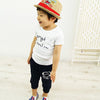 Smile Face Printed Cute T-shirts+ pants